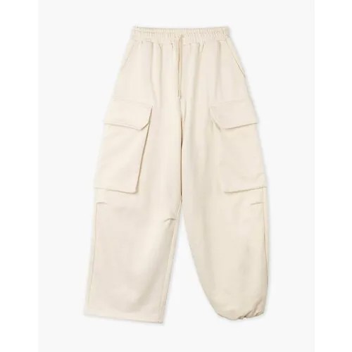 Брюки спортивные Gloria Jeans, размер L/170 (48-50), белый