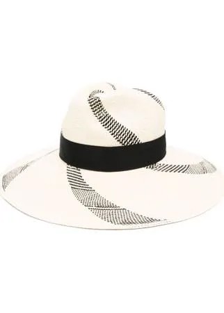 Borsalino соломенная шляпа с широкими полями