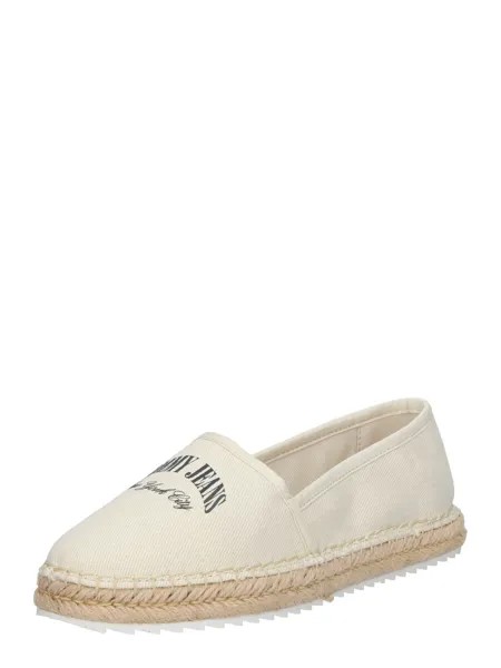 Тапочки Tommy Jeans Slippers VARSITY, бежевый