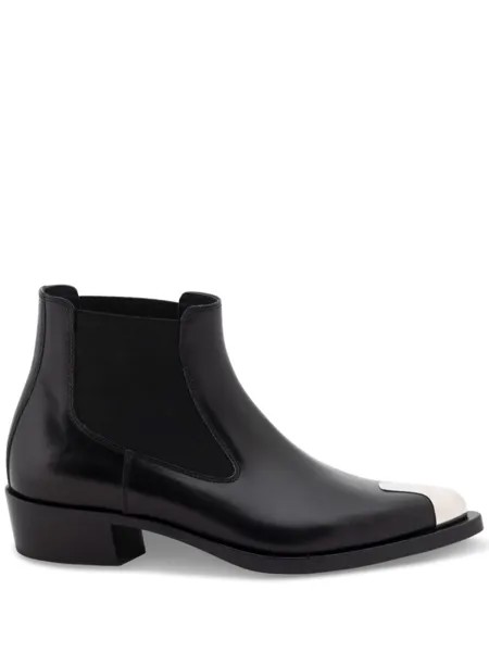 Alexander McQueen ботинки Punk Chelsea, черный