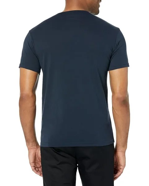 Футболка Emporio Armani Pure Cotton 2-Pack T-Shirt, цвет Marine/Fire
