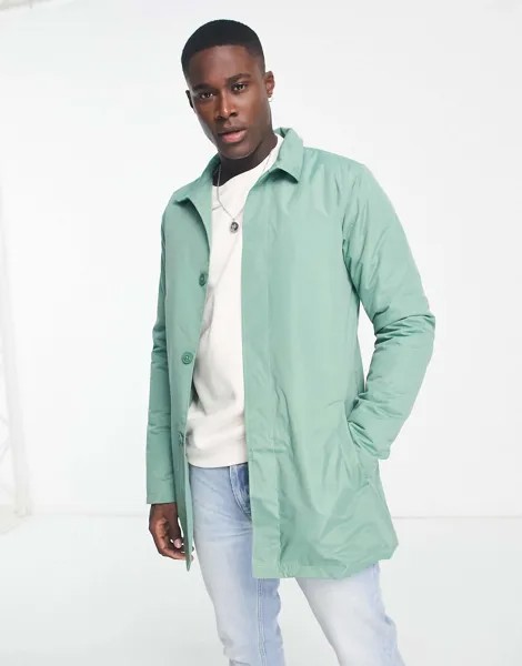 Зеленая куртка Mac на подкладке с воротником-воронкой French Connection