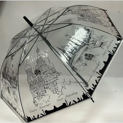 Зонт-трость GALAXY OF UMBRELLAS, черный