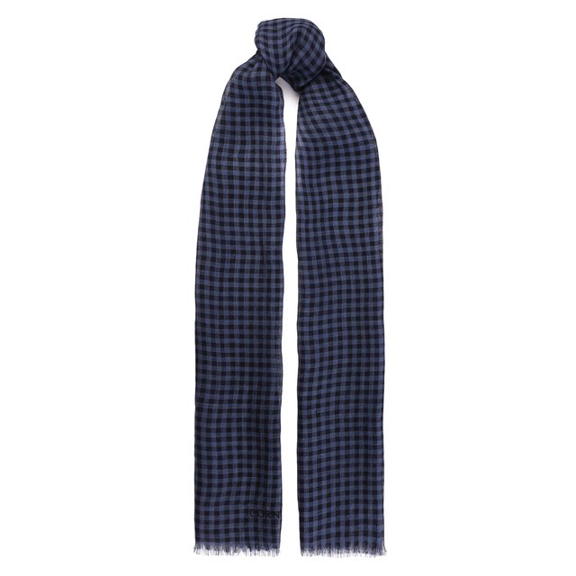 Шарф из смеси льна и шелка Corneliani