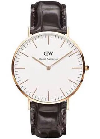 Fashion наручные  мужские часы Daniel Wellington 0111DW. Коллекция York