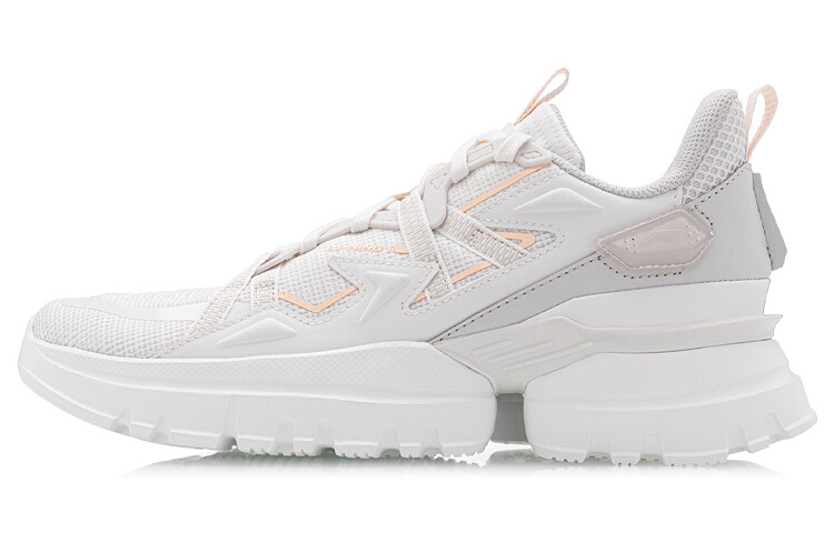 LINING U.T Lifestyle Shoes Women's Low-top Champagne White