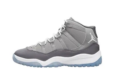 Кроссовки Jordan 11 Retro Cool Grey Medium Grey/Multi-Color для маленьких детей (378039 005)