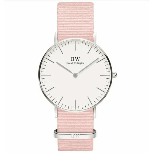 Наручные часы Daniel Wellington, серебряный, розовый