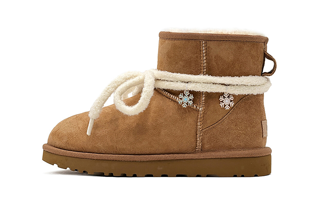 CLASSIC MINI Зимние ботинки женские бежевые Ugg