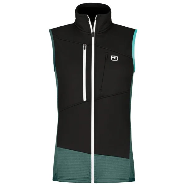 Жилет из мериноса Ortovox Women's Fleece Grid Vest, цвет Dark Arctic Grey