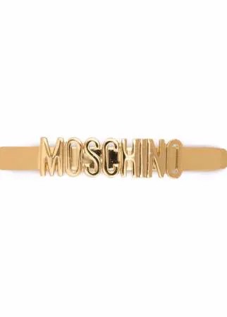 Moschino заколка для волос с логотипом