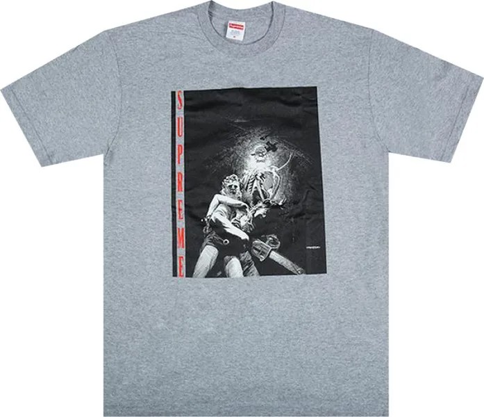 Футболка Supreme Horror T-Shirt 'Grey', серый