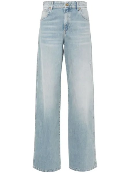 Blumarine широкие джинсы, синий