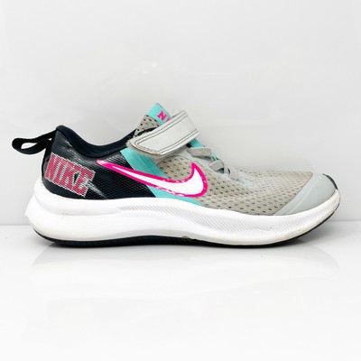 Nike Girls Star Runner 3 SE DD1150-001 Серые кроссовки кроссовки размер 12C