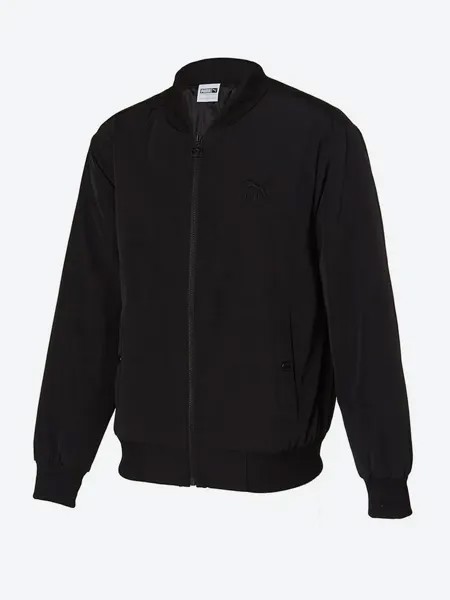 Бомбер унисекс PUMA Classics Padded Bomber черный S