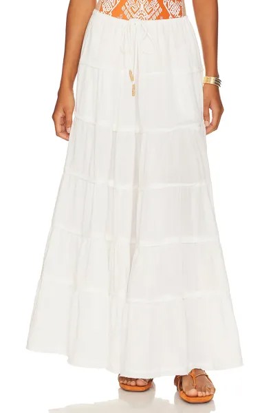 Юбка макси Free People Simply Smitten, цвет Optic White