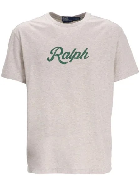 Polo Ralph Lauren футболка с логотипом, серый