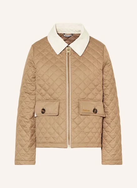 Стеганая куртка Лея Barbour, коричневый