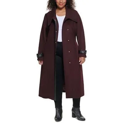 Cole Haan Женское полушерстяное пальто с запахом и поясом Верхняя одежда Plus BHFO 1132
