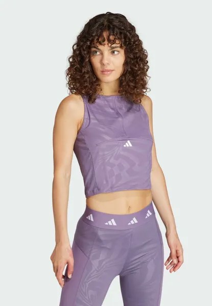 Топ adidas Performance, фиолетовый