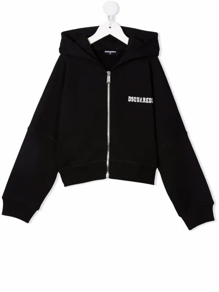Dsquared2 Kids худи на молнии с логотипом