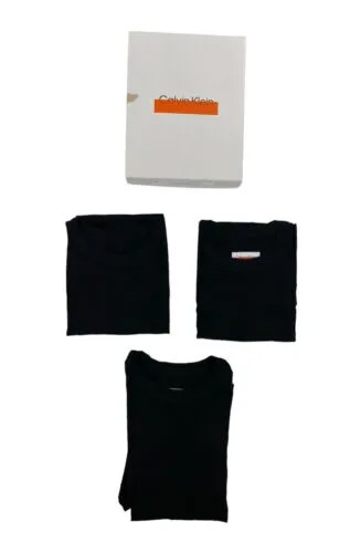 НОВИНКА Calvin Klein x Heron Preston 3 Pack Легкая черная футболка с круглым вырезом Женская S