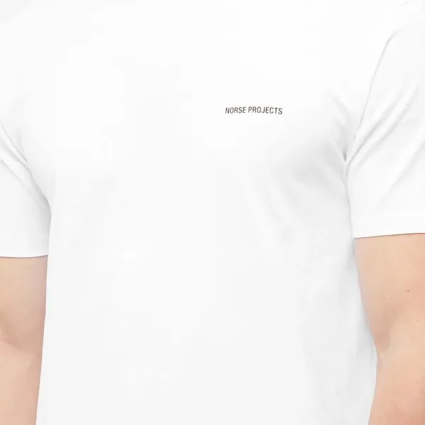 Norse Projects Футболка с логотипом Yoga Standard, белый