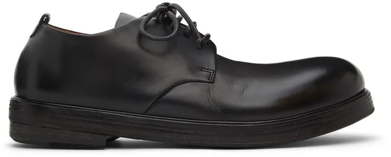 Черные кроссовки на шнуровке Zucca Zeppa Marsèll