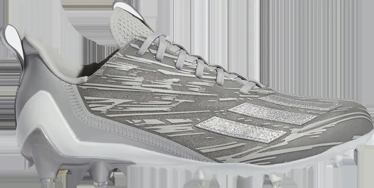 Мужские бутсы Adidas Adizero Cleats, серый