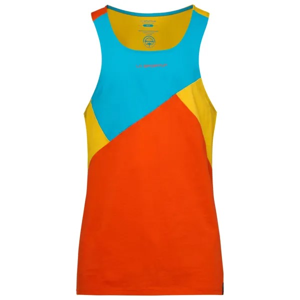 Майка La Sportiva Dude Tank, цвет Cherry Tomato/Bamboo