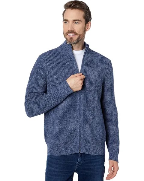 Свитер L.L.Bean Organic Cotton Full Zip, цвет Vintage Indigo