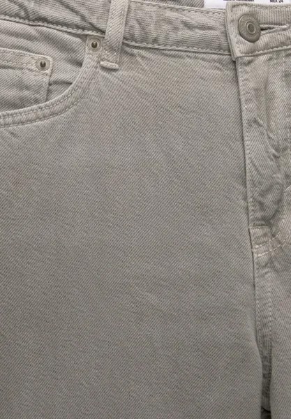 Джинсы прямого кроя MID-WAIST PULL&BEAR, цвет Stone