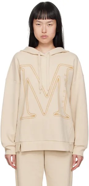 Beige Salice Hoodie Max Mara Leisure