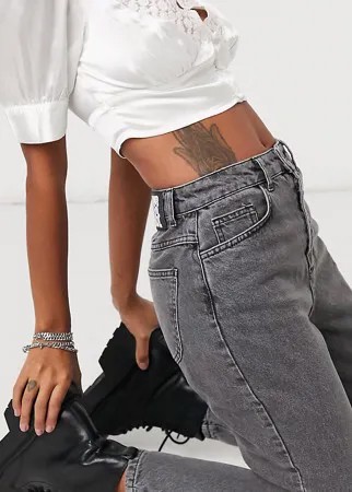Суженные книзу серые узкие джинсы Reclaimed Vintage The '89-Серый