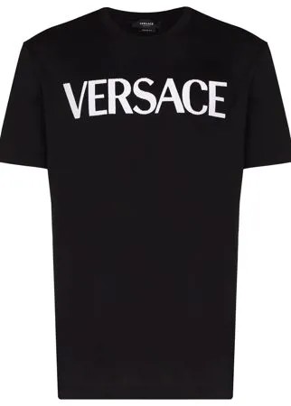 Versace футболка с логотипом