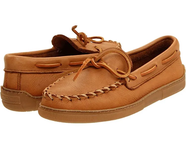 Лоферы Moosehide Classic Minnetonka, естественный