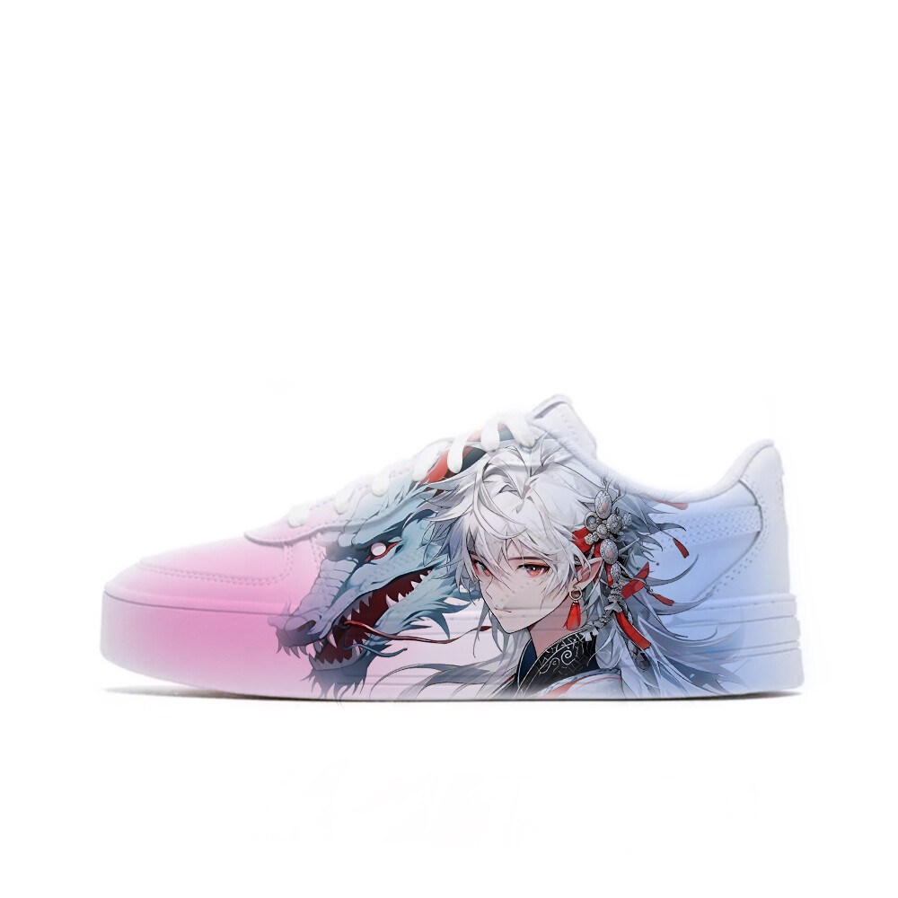 Кроссовки Puma Skye Skateboarding Shoes Women's Low-top White, Red, Blue, красный