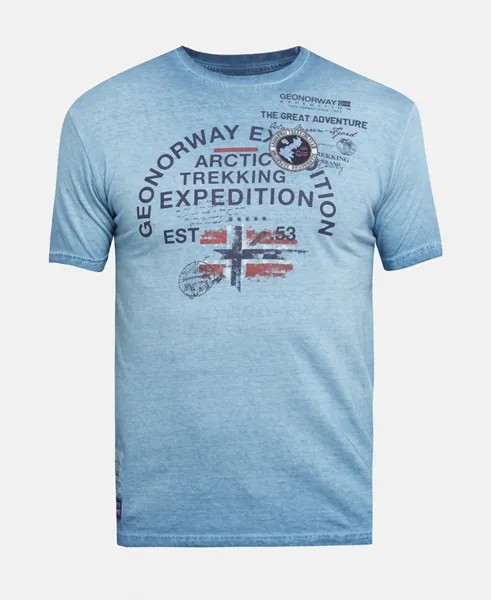 Футболка Geographical Norway, синий