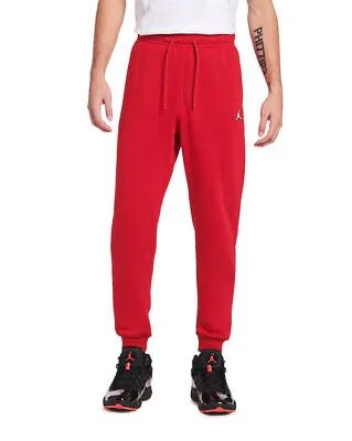 Мужские красные флисовые джоггеры Jordan Gym Essential (DQ7340 687)