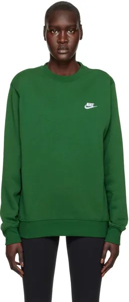 Свитшот Nike Sportswear Club, зеленый