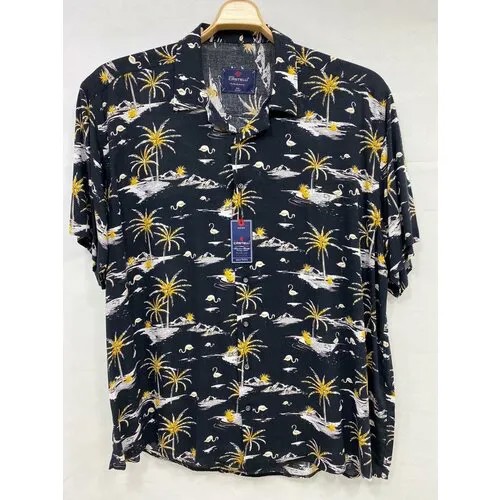 Рубашка Castelli, размер 5XL(66), черный