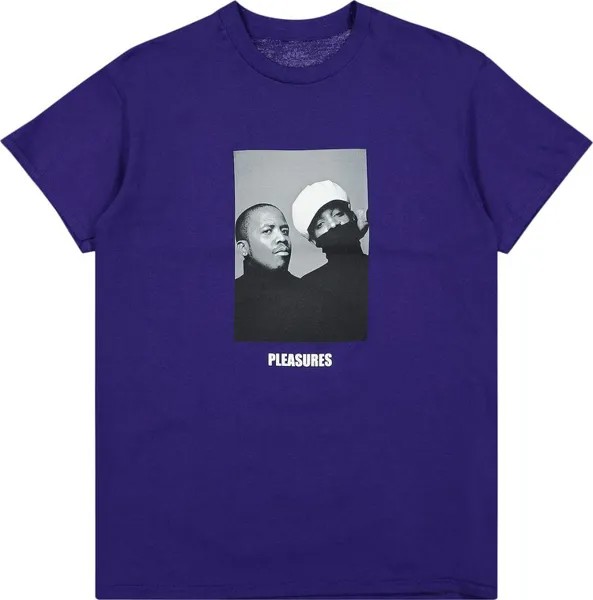 Футболка Pleasures Vocabulary T-Shirt 'Purple', фиолетовый