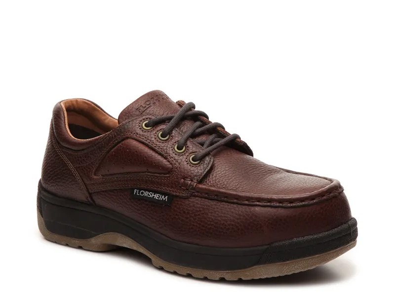 Туфли-оксфорды Florsheim Compadre Work, темно-коричневый