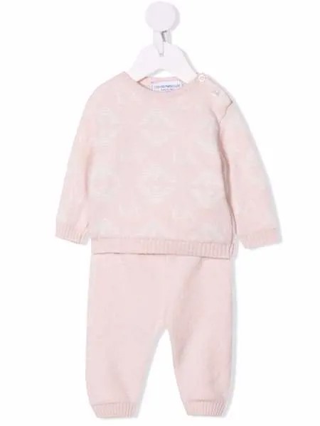 Emporio Armani Kids спортивный костюм с логотипом