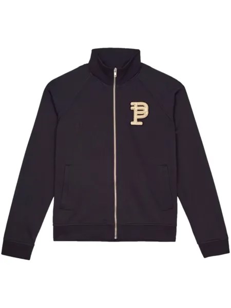 Purple Brand спортивная куртка P414 с логотипом, черный