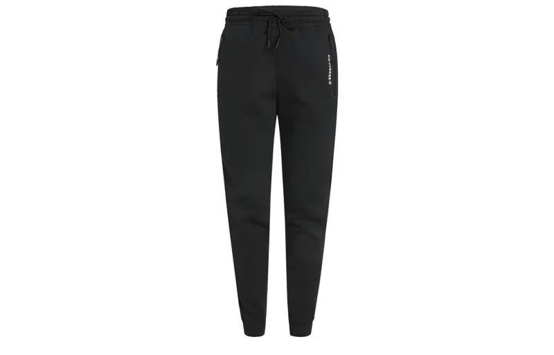 Мужские вязаные спортивные штаны Converse, цвет Black