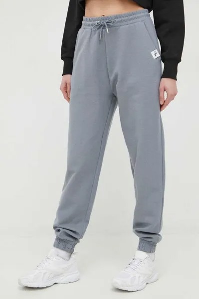 Хлопковые спортивные брюки Calvin Klein Jeans, серый
