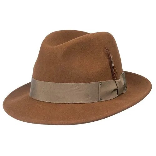 Шляпа Bailey, размер 61, коричневый