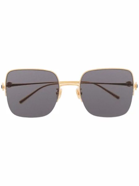 Boucheron Eyewear солнцезащитные очки в квадратной оправе