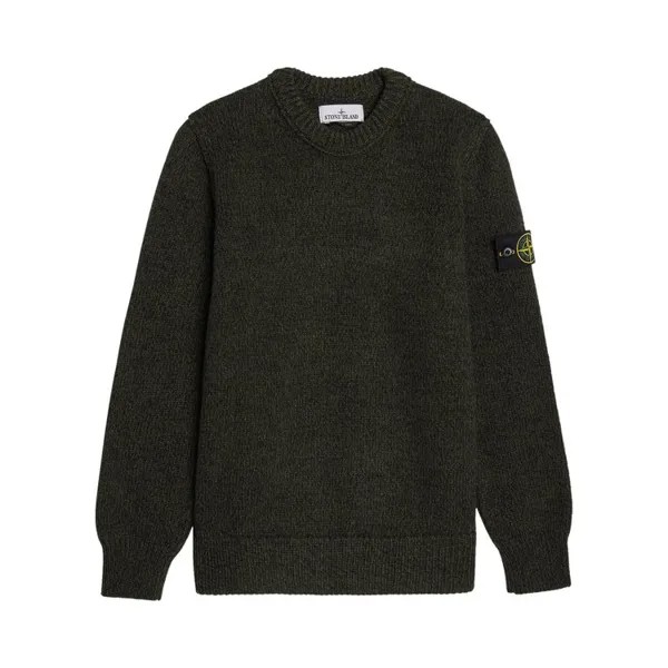 Свитер Stone Island Lambswool 'Black', черный